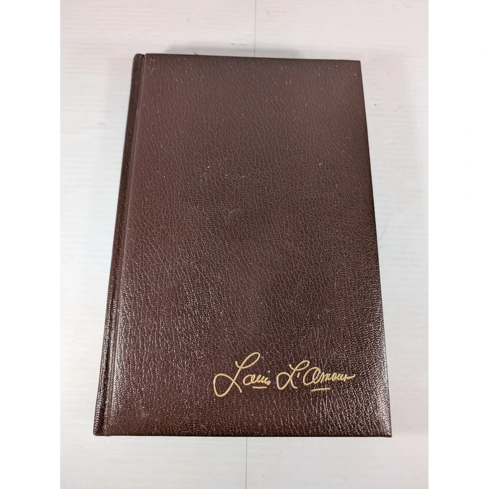 Louis L'Amour Off the Mangrove Coast HC Book Leatherette Gilt Western Collection